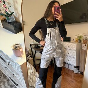 Montec Women's Black and Gray Overalls